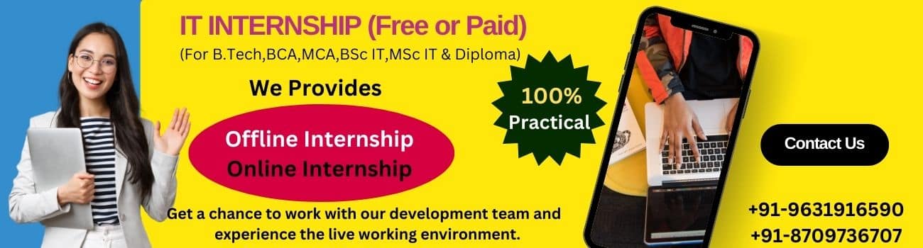 It Internship In Ranchi